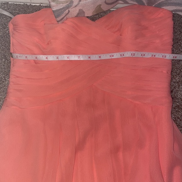 David’s Bridal Coral Reef Dress Sz 10 - Picture 6 of 10